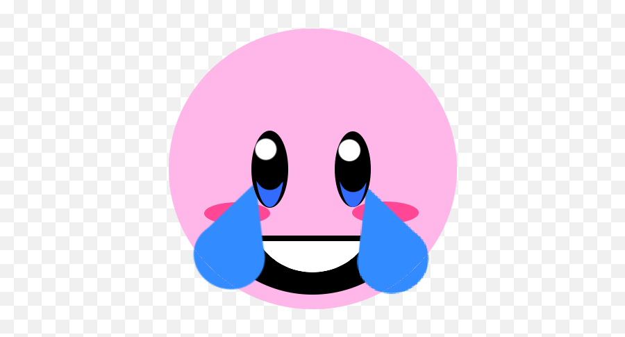 Kirby Lol Emoji Blank Template - Imgflip Clip Art,Emoji For Lol