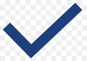 BLUE CHECK MARK - Orange Check Mark Transparent Background Icon Emoji