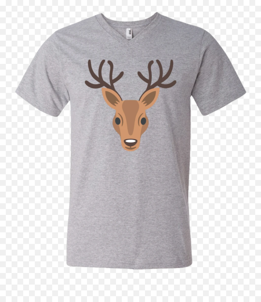 Deer Head Emoji Mens V - Disney Mickey Mouse On Adidas In T Shirt,Deer Emoji