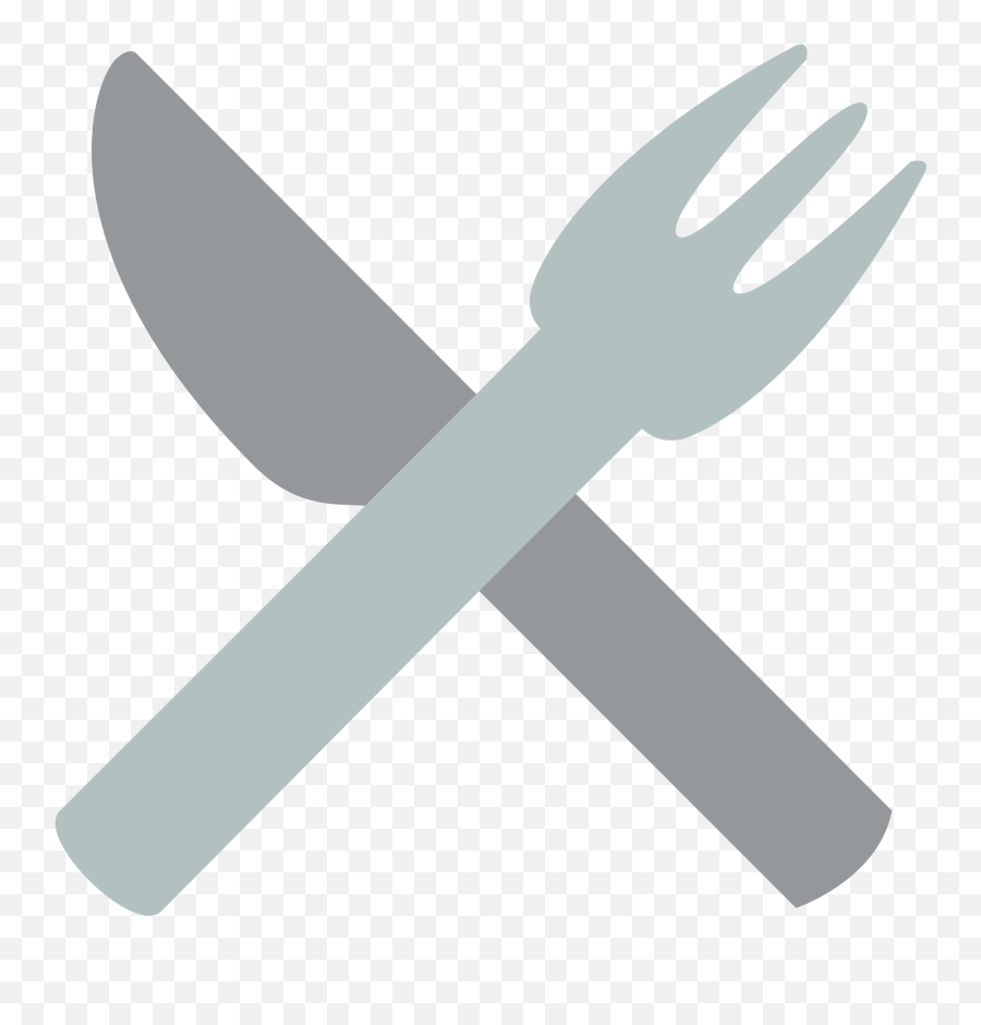 Download Open - Emoji Garfo E Faca,Knife Emoji Transparent
