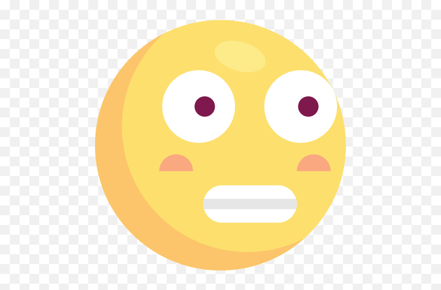 Shocked Emoji Png Icon - Circle,Shocked Emoji