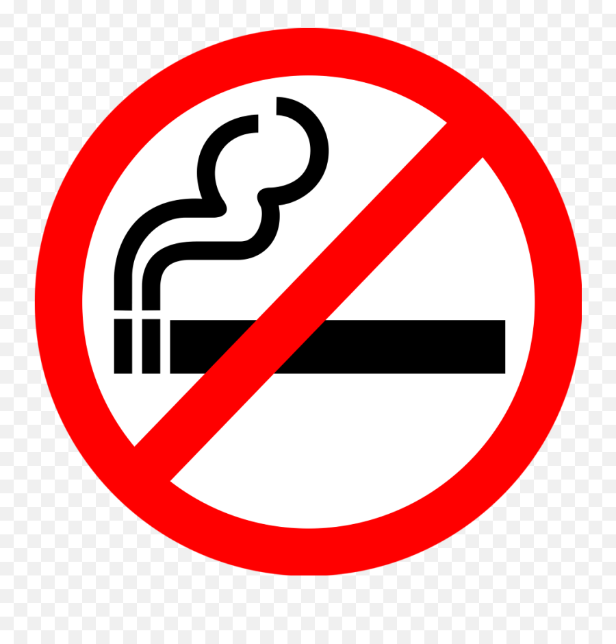 No Smoking Clipart - No Smoking Sign Clipart Emoji,No Smoking Emoji