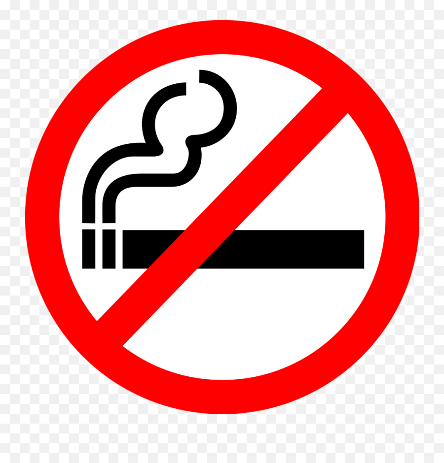 No Smoking Clipart - No Smoking Sign Clipart Emoji,No Smoking Emoji ...