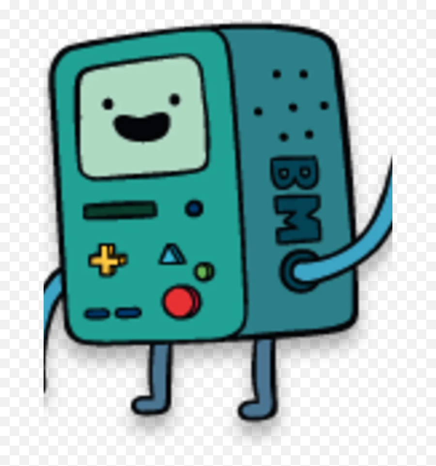 Bmo - Adventure Time Characters Bmo Emoji,Vhs Emoji