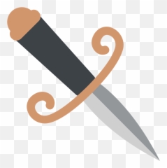 Emojione 1f5e1 - Épée Emoji,Dagger Emoji