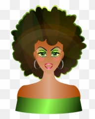 Free transparent natural hair emoji images, page 1 - emojipng.com