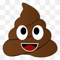 Humor Shit Poop Emoji Funny And Kawaii Character Round Beach Towel - Transparent Background Png