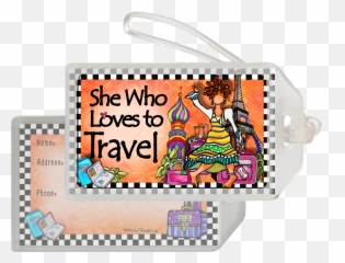 She Who Loves To Travel - Tripping With The Girls Emoji,Emoji Bags