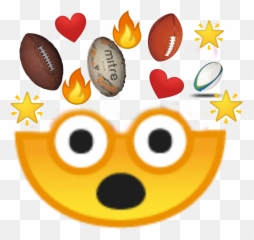 Popular And Trending Rugby Stickers - Breakfast Of Champions Emoji,Rugby Ball Emoji