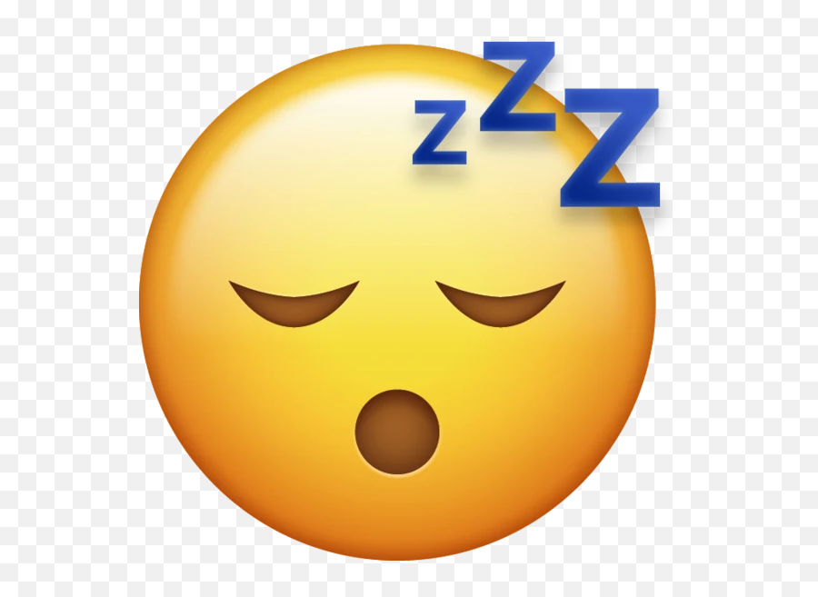 Sleeping Emoji Download Ios - Emoji Sleep Clipart,Sleeping Emoji