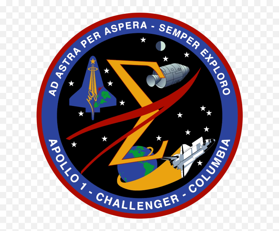 Apollo 1 Challenger Columbia - Per Aspera Ad Astra Apollo 1 Emoji,Memorial Day Emojis