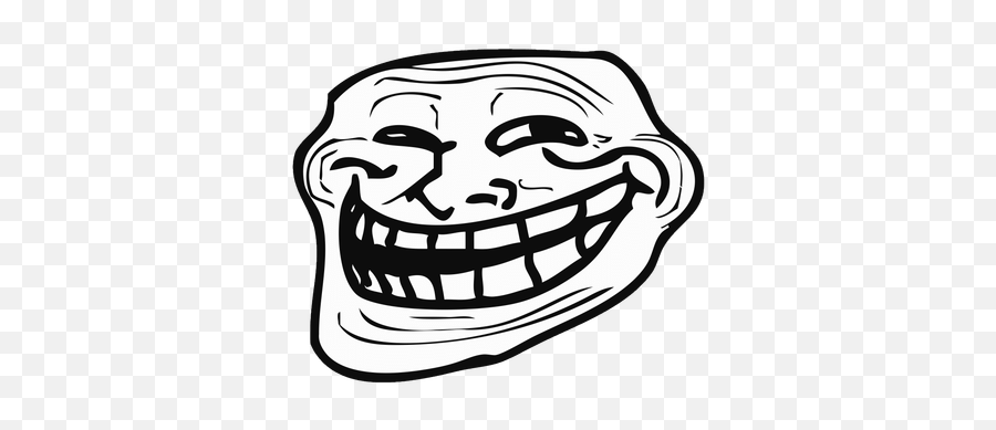 Troll Face Transparent Png Images - Troll Face Png Emoji,Lenny Emoticon