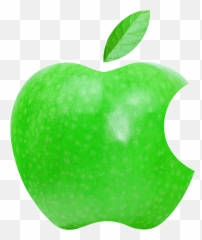 Apple Brand Logo Green Iphone Emoji