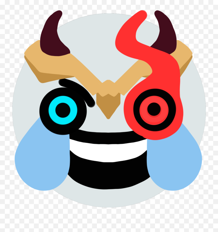 Heres A Crying Lauging Emoji I Made For My Friends Discord - Cursed Discord Emojis Png,Emojis For Discord