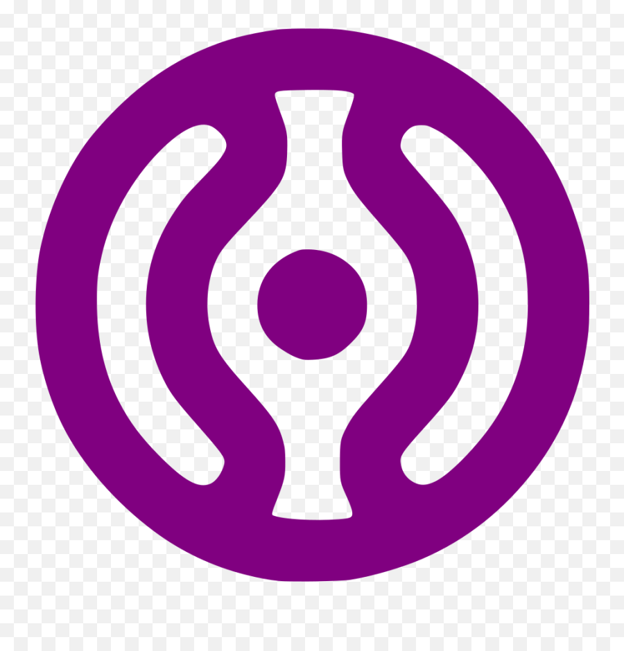 Cheondoism Symbol Purple - Cheondoism Symbol Emoji,What Are The Purple Emoji Symbols