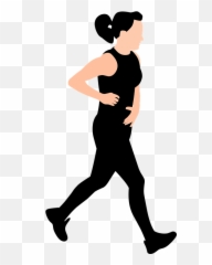 Run Woman Runner - Running Illustrations Emoji