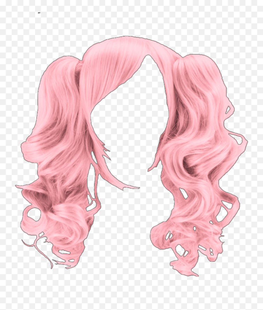Hair Hairflip Hairstyles Pinkhair Anime - Pink Wig Png Emoji,Hair Flip Emoji