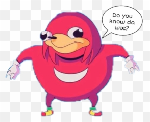 Ugandan Knuckles - Sticker By Ian Rivera Do You Know Da War Emoji,Ugandan Knuckles Emoji