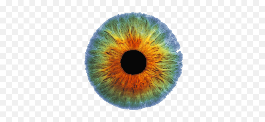 Download Free Png Real Eye Image - Colorful Iris Eye Emoji,Side Glance Emoji