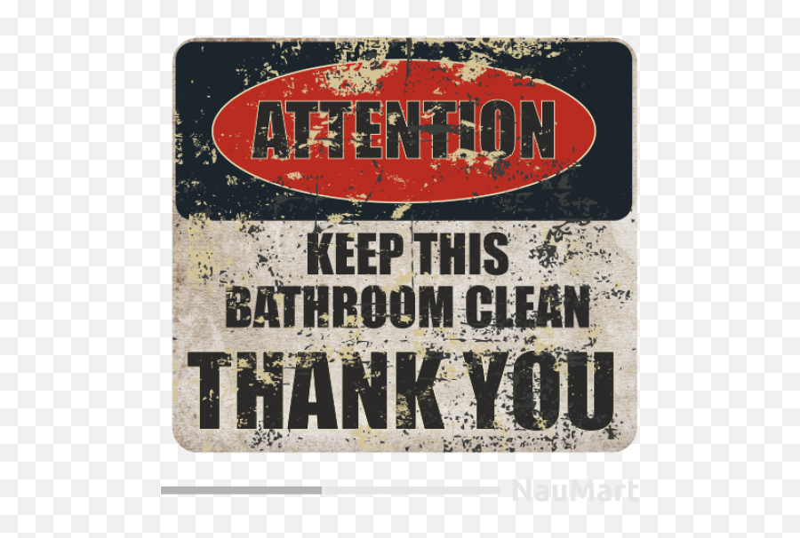 Keep Bathroom Clean Attention Sign Emoji,Wc Emoji