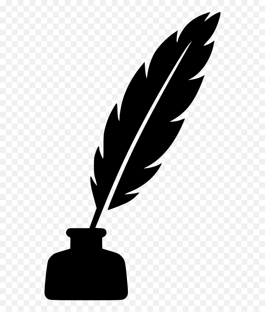 Feather Clipart Svg Feather Svg Transparent Free For - Ink With Feather Png Emoji,Emoji Feather