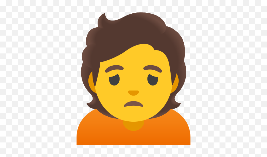 Person Frowning Emoji - New Emoji,Frowning Emoji