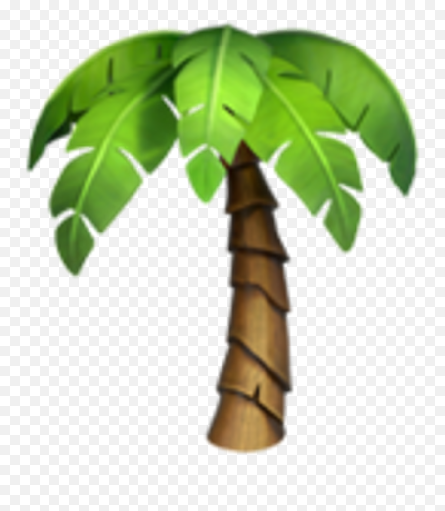 Emoji Emojisticker Tree Beach - Iphone Palm Tree Emoji,Beach Emoji