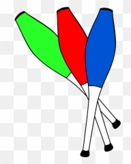Juggling Club Ball Circus Clown - Clip Art Emoji