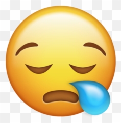 Fb Snoring Emoji - Sleep Emoji Transparent Background,Fb Emoji