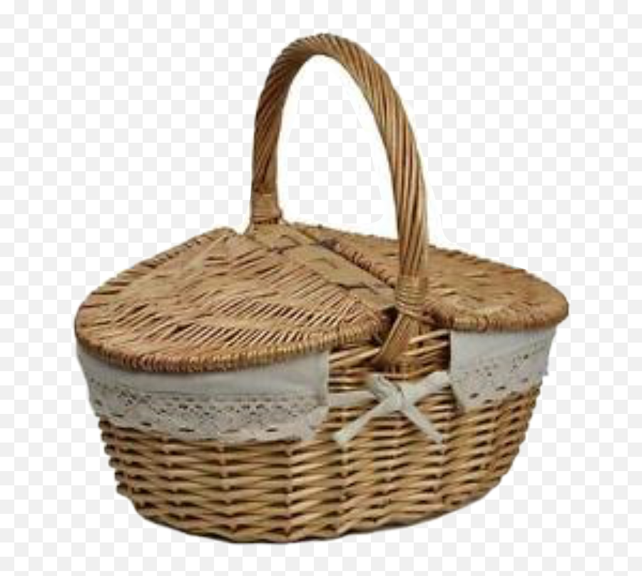 Basket Picnic Freetoedit - Picnic Wicker Basket Emoji,Basket Emoji