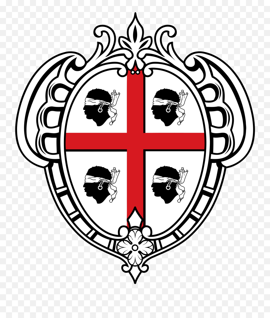 Flag Of Sardinia - Logo Sardinie Emoji,Think Emoji
