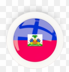 Haiti Icon - Soviet Flag Round Png Emoji,Haitian Emoji