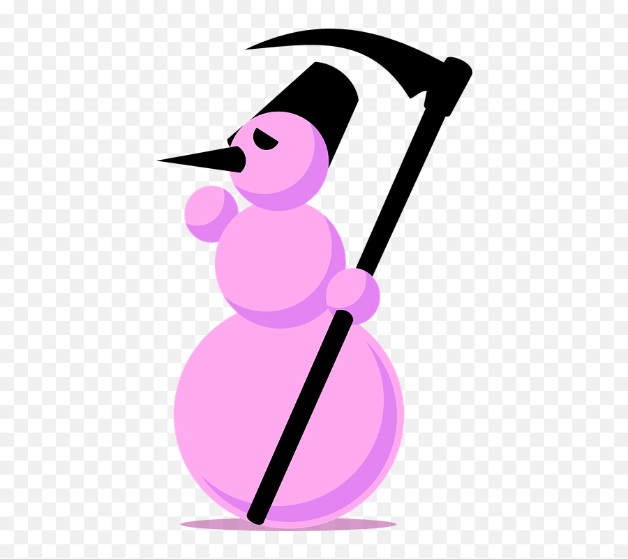 Free Snowman Winter Vectors - Emo Snowman Emoji,Snowflake Emoji