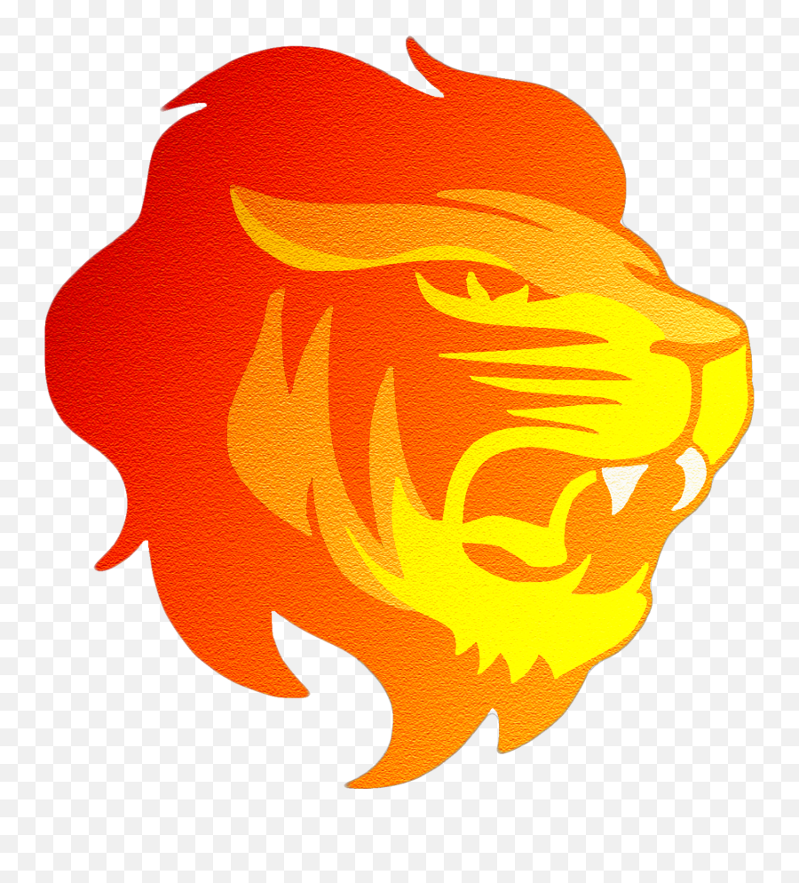 Lion Face Logo Png - Lion Flame Logo Png Emoji,Lion Face Emoji