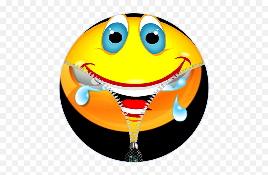 Happy Face Zip Unlock - Happy Emotion Clipart Emoji,Zipped Mouth Emoticon