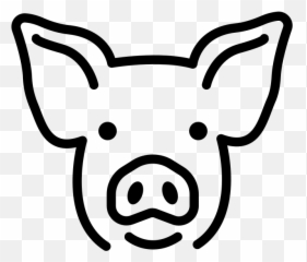 Openmoji - Domestic Pig Emoji,Pig Emoji