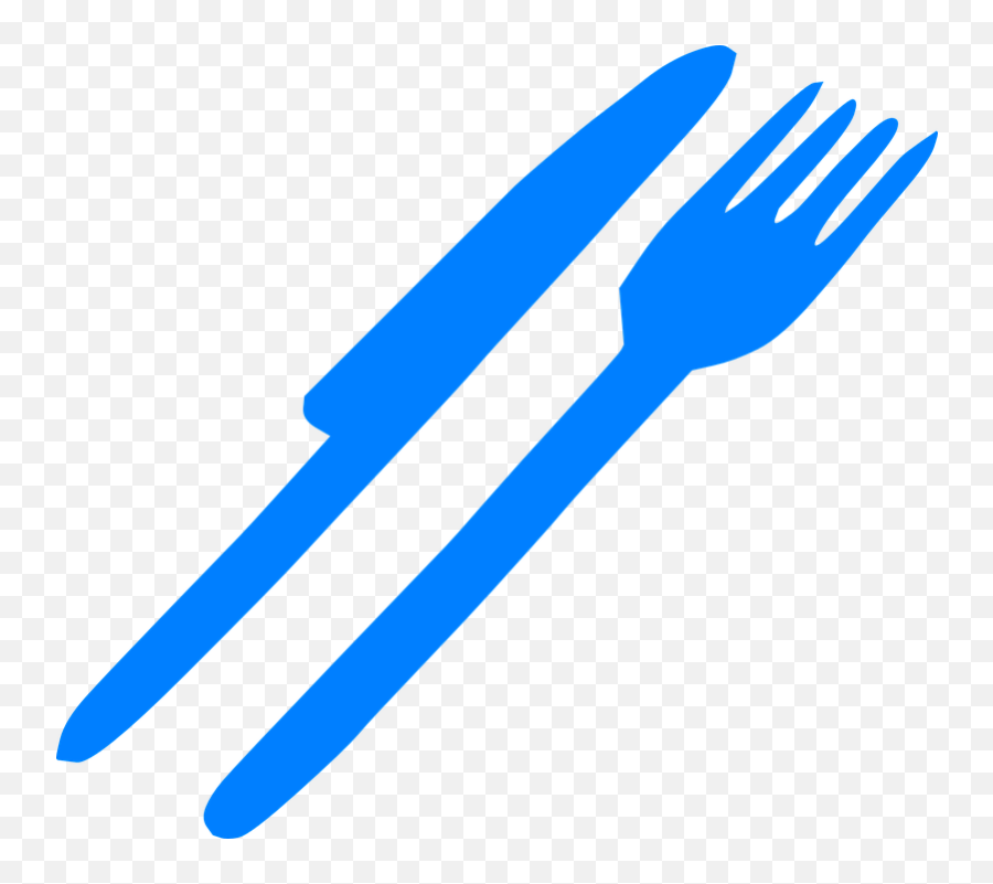 Free Fork Plate Vectors - Blue Fork Knife Clipart Emoji,Truck Emoticon