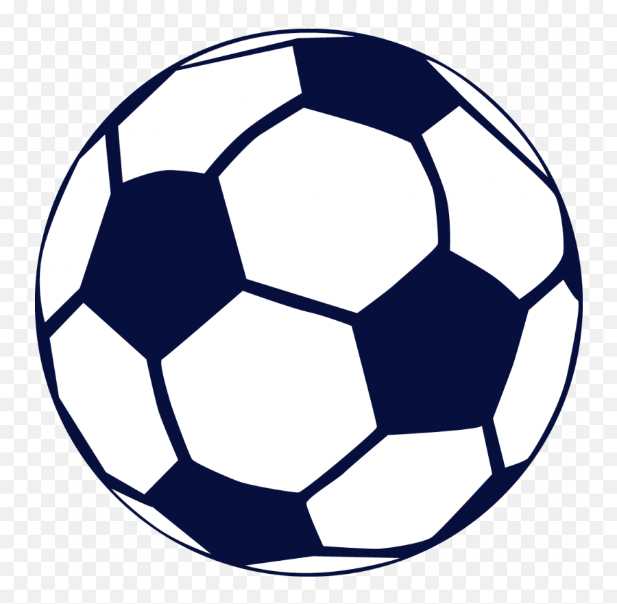 Soccer Ball Clip Art Sports Image - Blue Soccer Ball Clipart Emoji,Soccerball Emoji