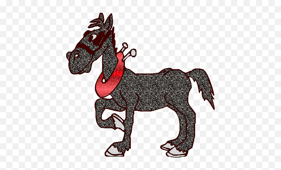 Horses Glitter Gifs - Animal Figure Emoji,Animated Horse Emoticon