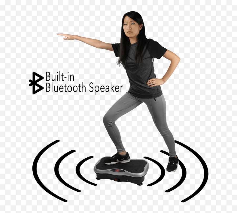 Vivaspa Whole Body Vibration Machine Wbluetooth Speaker - Joystick Emoji,Dancing Twins Emoji