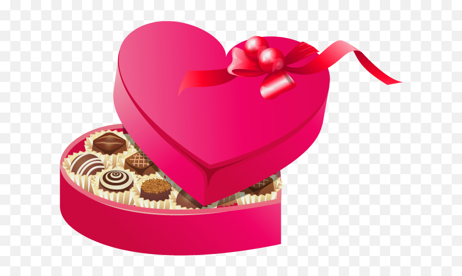 Free Valentine Chocolate Clipart - Valentine Chocolate Clipart Emoji,Emoji Chocolates