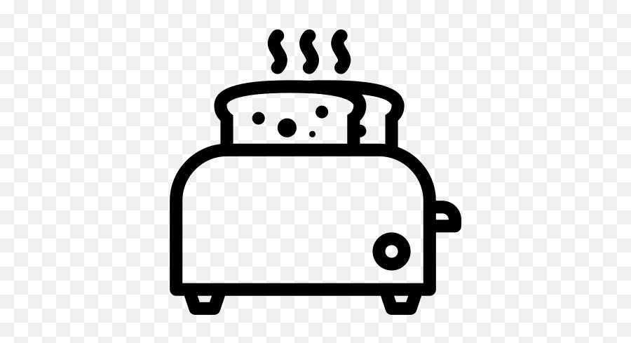 Toaster Icon - Black And White Toaster Clipart Emoji,Toaster Emoji