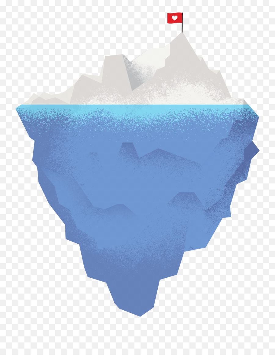 Iceberg Clipart No Background - Iceberg Transparent Emoji,Iceberg Emoji