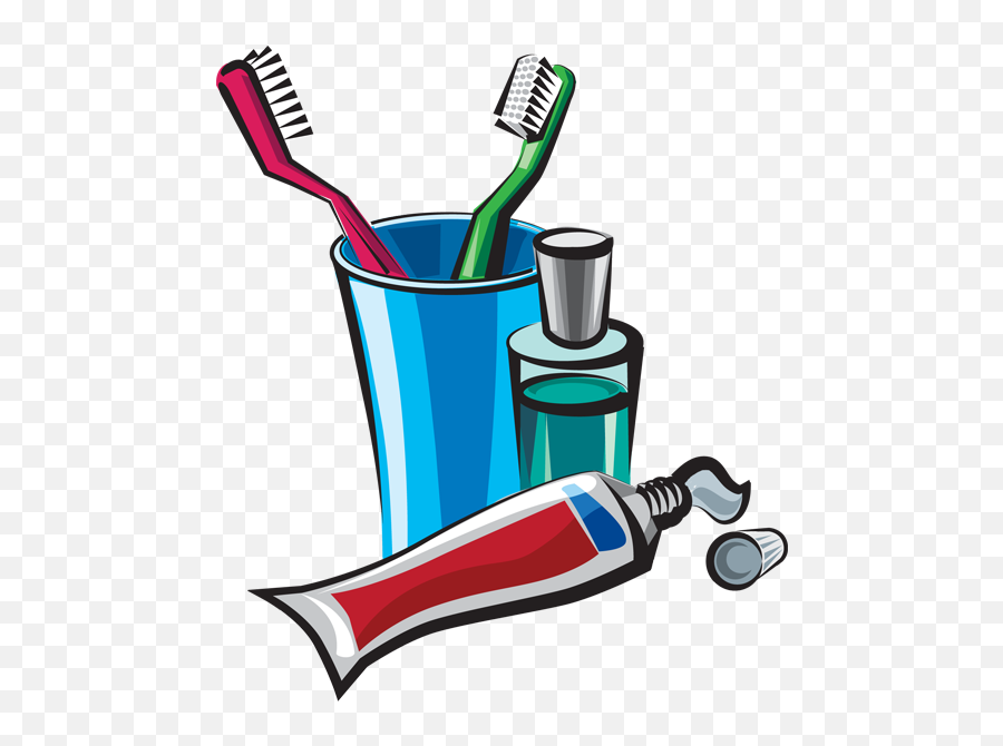 Cliparts Hygiene Products - Toothbrush Toothpaste Clipart Png Emoji,Toothpaste Emoji