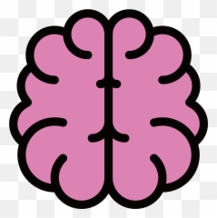 Mind Icon Png - Yellow Brain Emoji