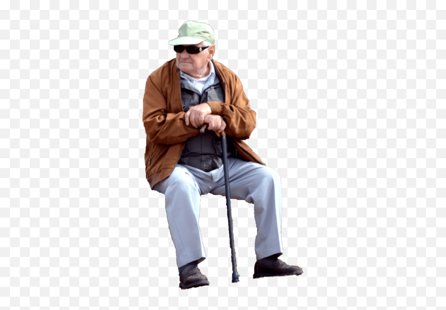 Old Guy Png Official Psds - Old Man Sitting Png Emoji,Old Guy Emoji