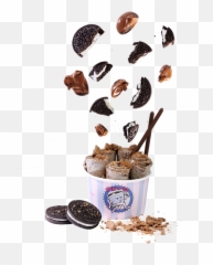 Pan - nIce Ltd CUSTOM ICE CREAM ROLLS Bark Profile and Sandwich Cookies Emoji