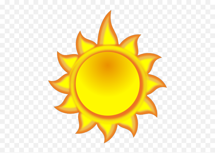 A Sun Cartoon With A Long Ray Png Svg Clip Art For Web - Transparent Moving Transparent Background Sun Animated Emoji,Sun Emoji Png