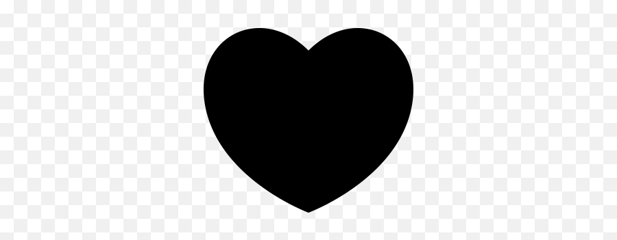 Black Heart Logo - Black Heart Icon Png Emoji,Black Heart Emoji Png