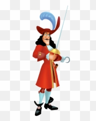 Costumes Disney Villain - Captain Hook Kingdom Hearts Emoji